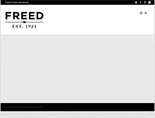 Tablet Screenshot of freedandfreed.com